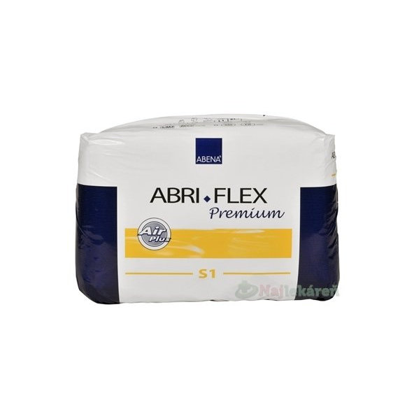 ABENA Abri Flex Premium S1, plienkové nohavičky, priedušné, boky 60-90cm, savosť 1400ml, 14ks