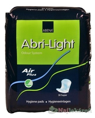 E-shop ABENA Abri Light Super, vkladacie plienky, priedušné, savosť 950ml, 30ks