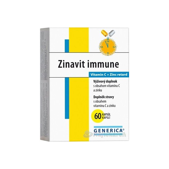 GENERICA ZINAVIT IMMUNE, 60 cps