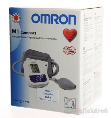 E-shop OMRON M1 COMPACT TLAKOMER Poloautomatický, na rameno 1ks