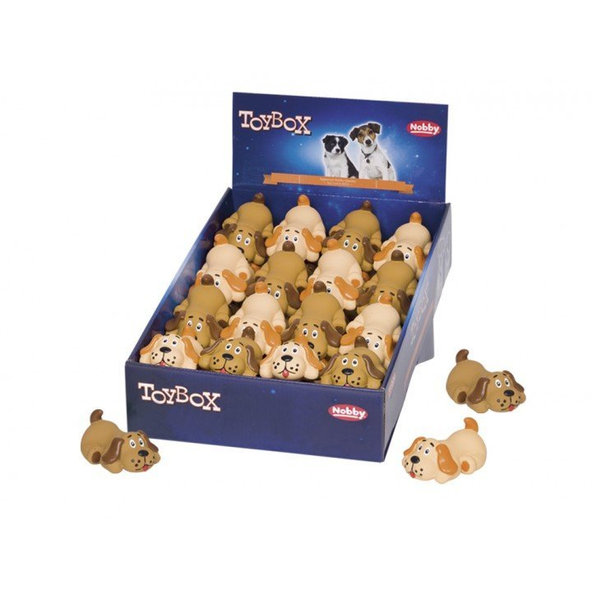 Latexová hračka pre psy Mini Pes 32ks