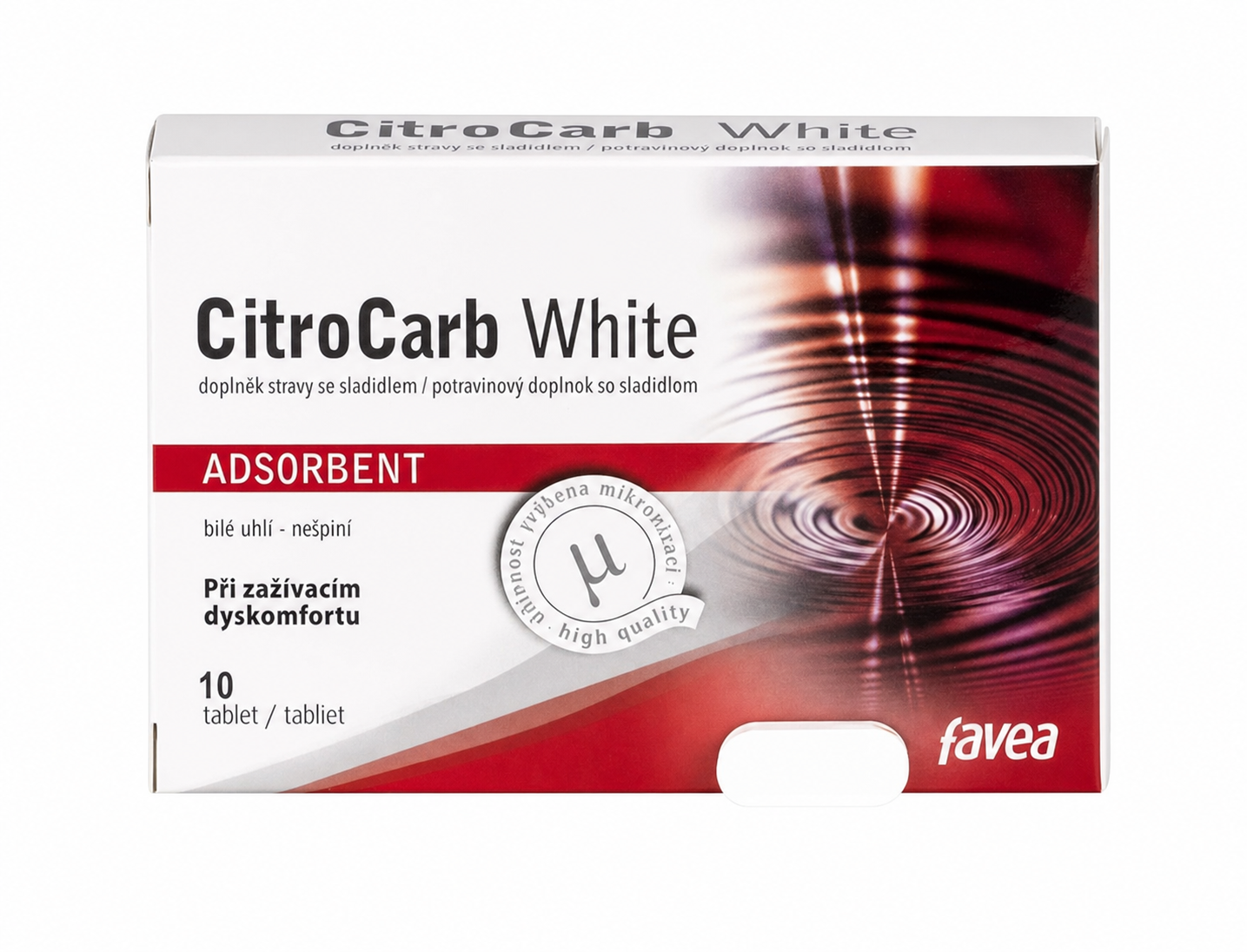 favea CitroCARB White 10 tabliet