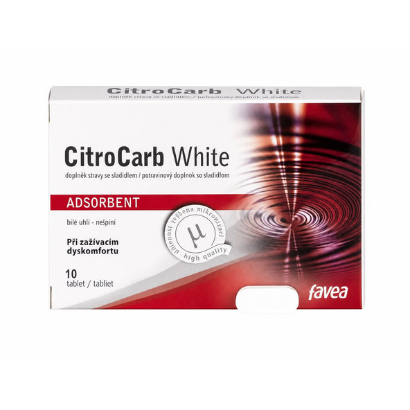 favea CitroCARB White 10 tabliet