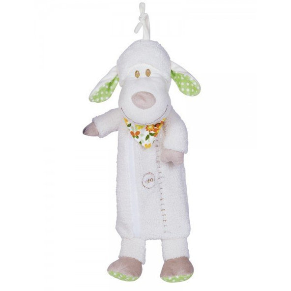 Plyšová ovca pre psy plochá 44cm