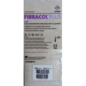 FIBRACOL PLUS kolagénový obväz s alginátom (10,2cmx 22,2cm) 6ks