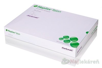 Mepilex Talon obväz z mäkkého penového silikónu (13x21cm) 5ks
