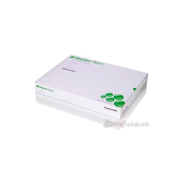 Mepilex Talon obväz z mäkkého penového silikónu (13x21cm) 5ks