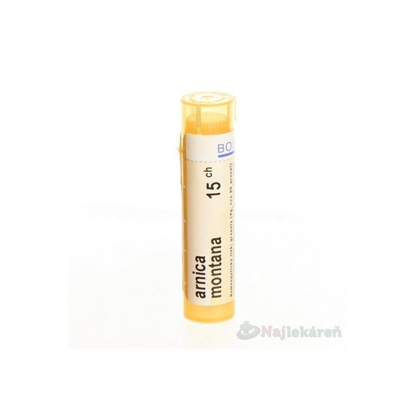 ARNICA MONTANA, CH15, proti traumatickým šokom, 4 g