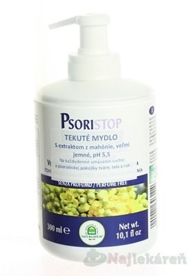 E-shop NH - Psoristop tekuté mydlo s extraxtom z mahónie, 300 ml