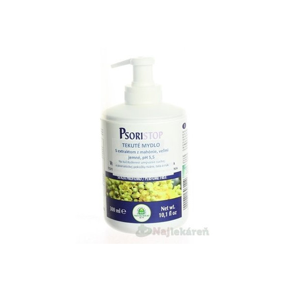 NH - Psoristop tekuté mydlo s extraxtom z mahónie, 300 ml