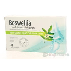 BOSWELLIA s chondroitínom a kolagénom, 30 tbl