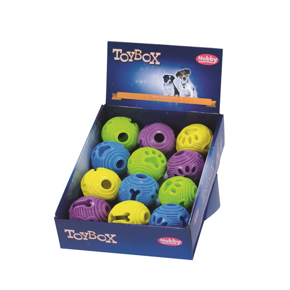 TPR Lopta na snacky Ø6,5cm/12ks