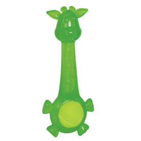 TPR Žirafa zelená 27cm