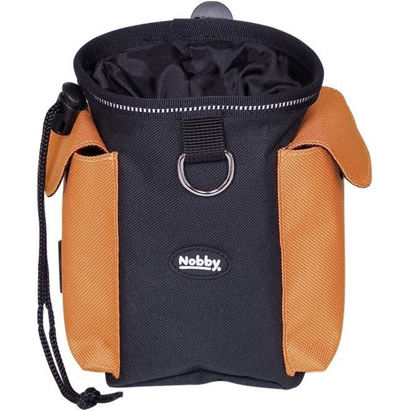 Vrecko na snacky "Rio" 2v1 oranžová Ø11x16cm