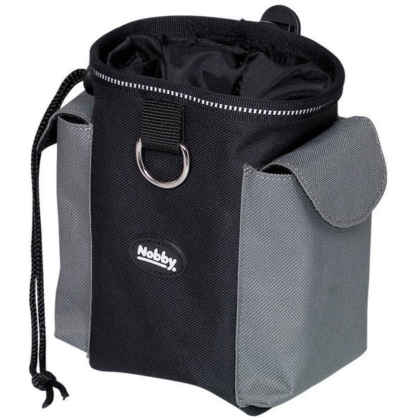 Vrecko na snacky "Rio" 2v1 sivá Ø11x16cm