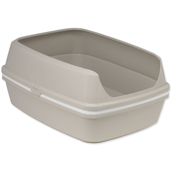 Toaleta Moderna Lift to Sift Large s roštom 50,2x38x23,7cm šedá