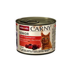 Konzerva Animonda Carny Senior hovädzie a morčacie srdce 200g