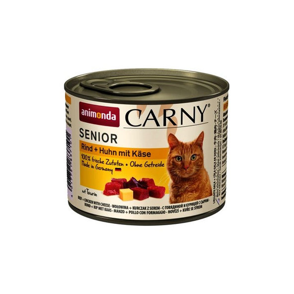 Animonda Carny Senior konzerva kura a syr 200 g