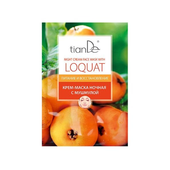 Nočná krémová maska s mišpuľou Tiande 18g