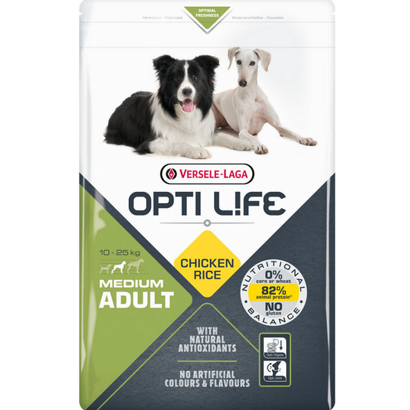 Versele Laga Opti Life dog Adult Medium 2,5kg