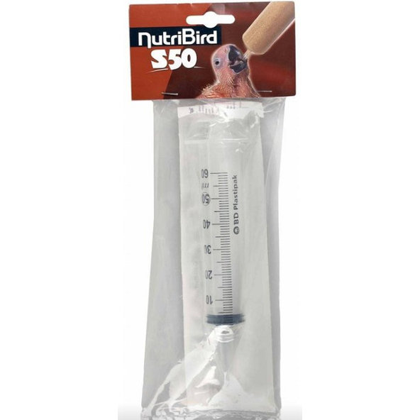Versele Laga NutriBird S 50 - injekčné striekačky pre ručné dokrmovanie 50ml