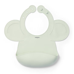 BABYONO Podbradník silikónový - Sage 1ks