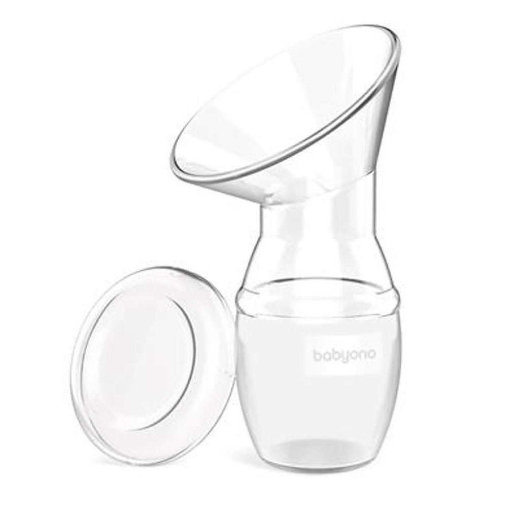 E-shop BABYONO Zberač materského mlieka jednodielny silikónový 90ml