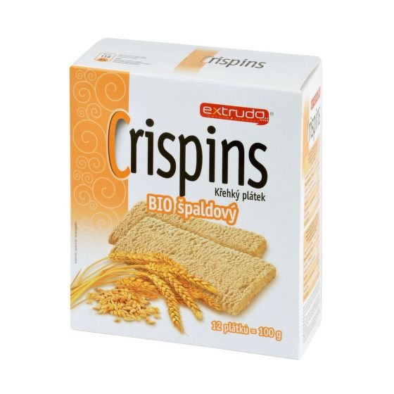 E-shop BIO Crispins špaldový chlieb - EXTRUDO