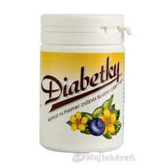 Calendula DIABETKY výživový doplnok, 30 cps