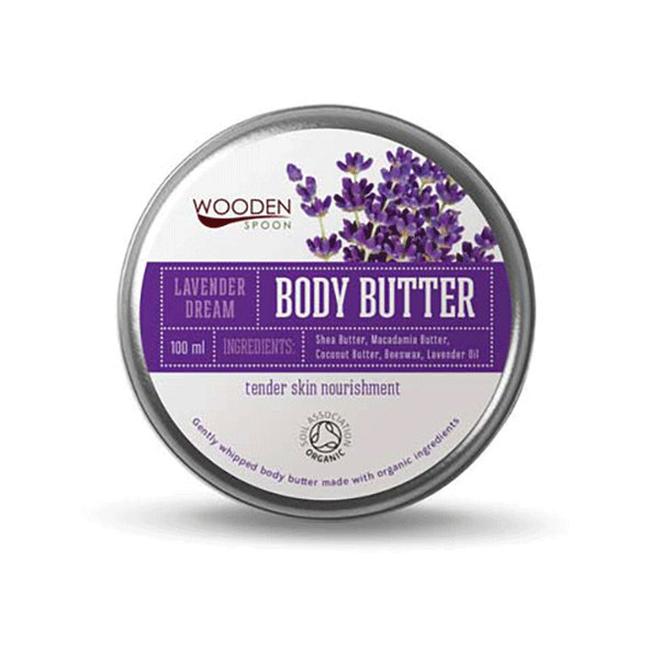 Telové maslo Levanduľový sen WoodenSpoon 100 ml
