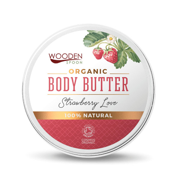 Telové maslo Jahodová láska WoodenSpoon 100 ml