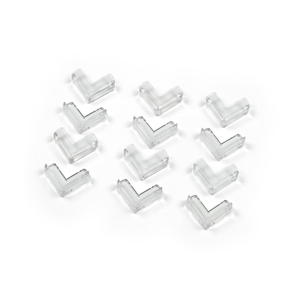 BABYONO Ochrana rohov nábytku transparentná 12ks