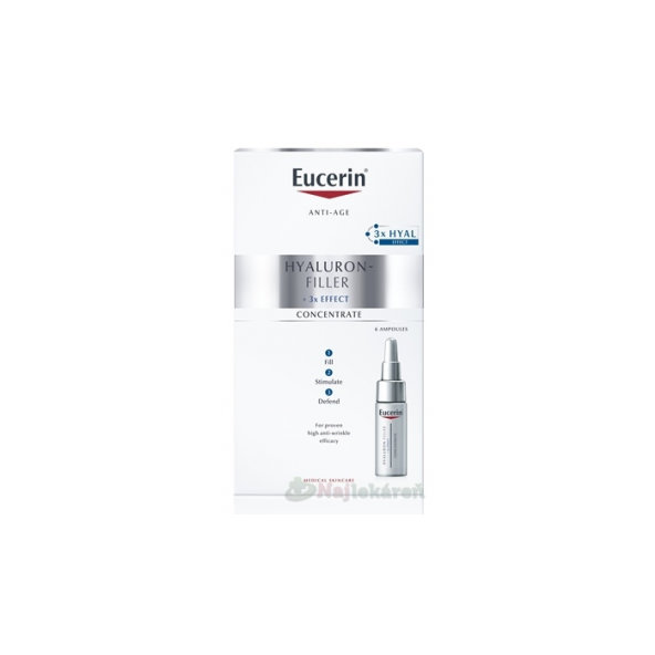 Eucerin HYALURON-FILLER Sérum Anti-Age koncentrát proti vráskam 6x5ml