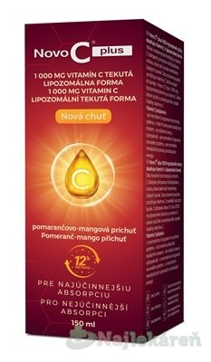 E-shop LIPOZOMÁLNY TEKUTÝ VITAMÍN C 1000 mg, sirup. 150 ml