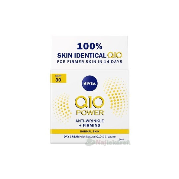 NIVEA Spevňujúci denný krém Q10 POWER  SPF30