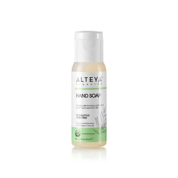 Tekuté mydlo Eucalyptus & Tea Tree Bio Alteya Organics 30 ml