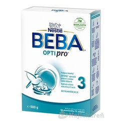 BEBA OPTIPRO 3 mliečna výživa (od ukonč. 12m), 500g