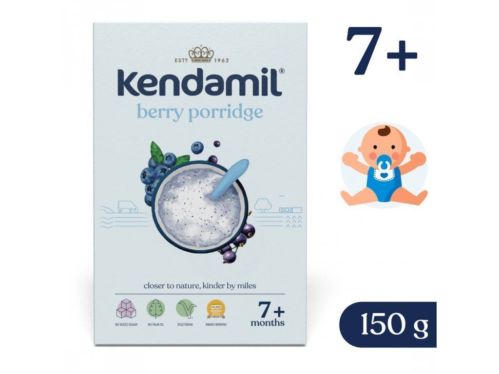 KENDAMIL Mliečna kaša s lesným ovocím (od 7m) 150g