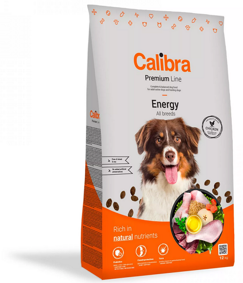 E-shop Calibra Premium Line Dog Energy granule pre psy 3kg