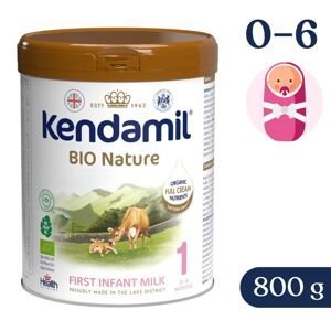 E-shop KENDAMIL 1 BIO Nature počiatočné mlieko s DHA, 800g