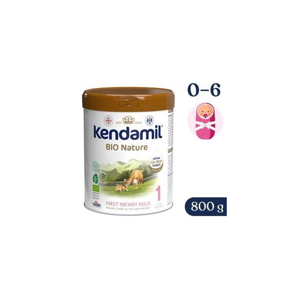 KENDAMIL 1 BIO Nature počiatočné mlieko s DHA, 800g