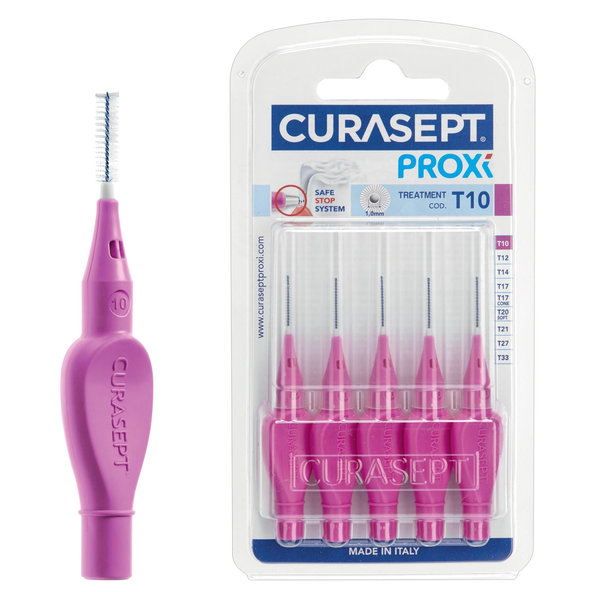 CURASEPT PROXI TREATMENT T10, medzizubné kefky, 6ks
