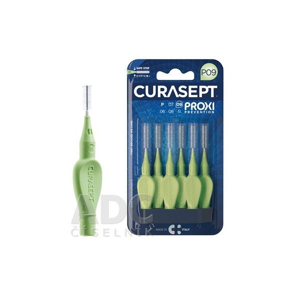 CURASEPT PROXI PREVENTION P09, medzizubné kefky, 6ks