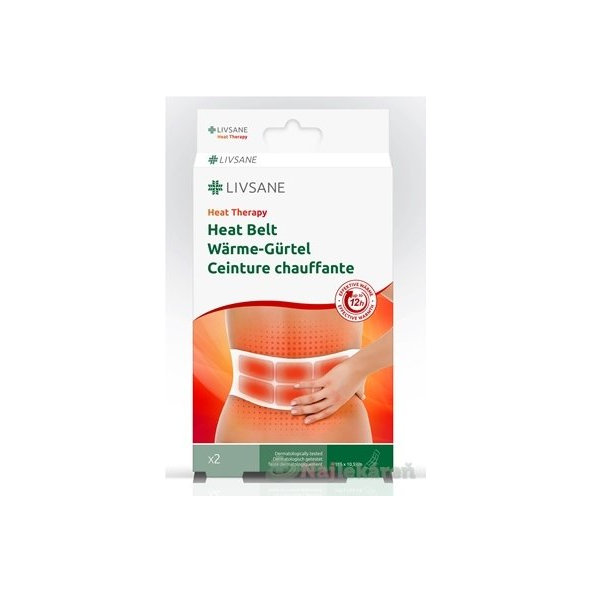 LIVSANE hrejivá náplasť na bolesť chrbta 2 ks