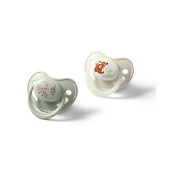 BABYONO Cumlíky silikónové anatomické 6-18m 2 ks