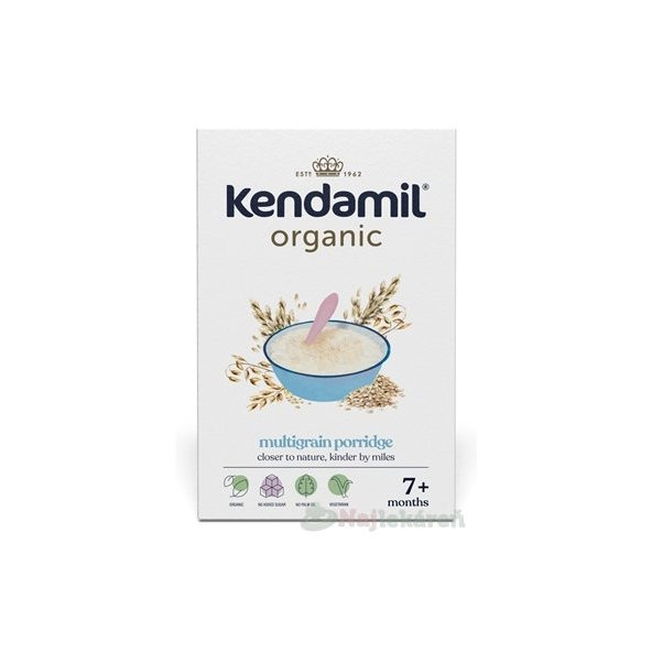 KENDAMIL BIO Nemliečna viaczrnná kaša (od ukonč. 7. mesiaca) 150 g