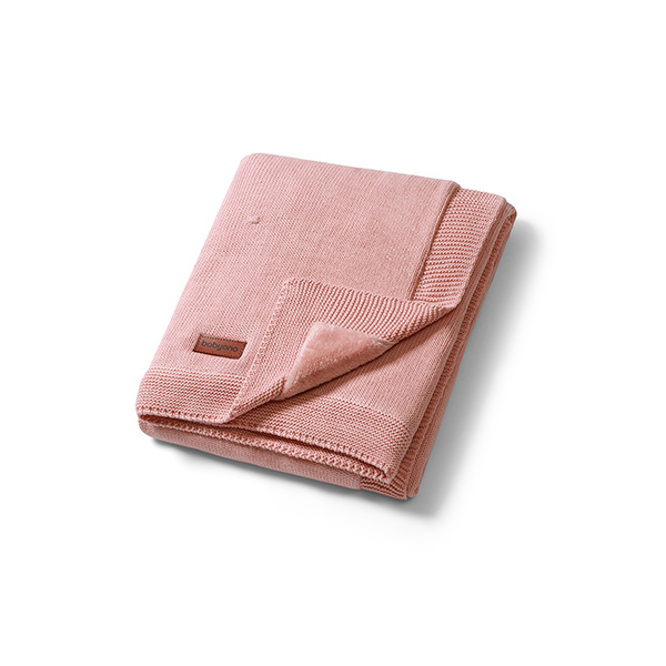 BABYONO Deka z prírodnej bavlny 75 × 100 cm 0m+ pink