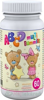 E-shop ABCD muLTi Gummies - Clinical, gumové želé, 60 ks