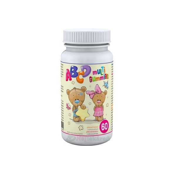 ABCD muLTi Gummies - Clinical, gumové želé, 60 ks