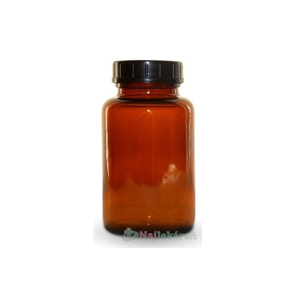 FAGRON Liekovka hnedá širokohrdlá 200 ml, 8ks